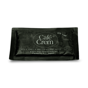 אריזת סוכר לבן TA מבית CAFE CREM